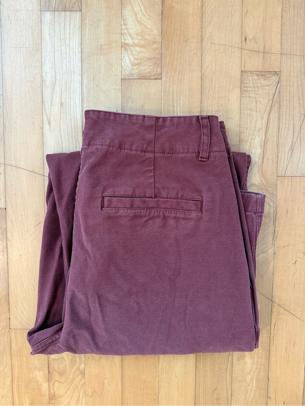 High-Rise Wide Leg Trousers in Intense Rust Tall - Picture 3 of 5